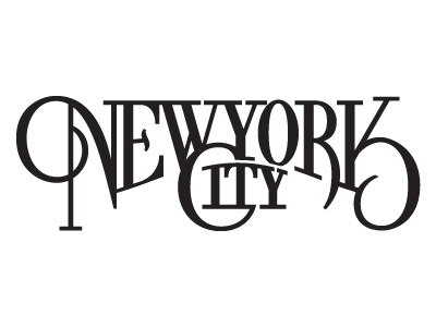 New York lettering Step 4