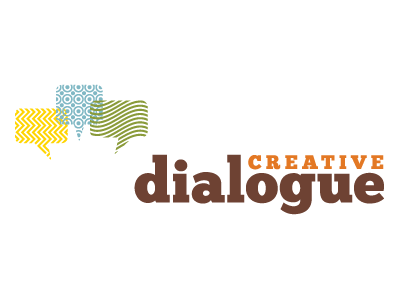 Creative Dialogue logo, take 3 logo type