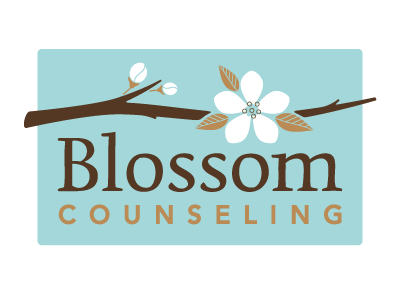 Blossom Logo blossom branch flower logo