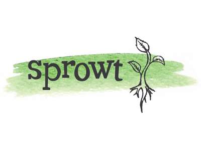 Sprowt logo type