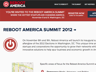 Reboot America dctech museo politics proxima nova reboot america startup dc
