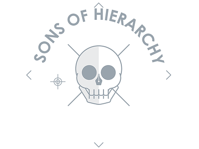 Sons of Hierarchy (work in progress) anarchy illustration moshfolio of skull sons sons of hierarchy