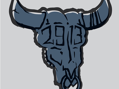 Minotaur branding bull cow illustration logo minotaur offset skull vector