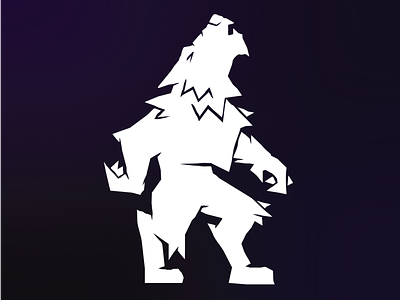 Vukodlak folklore graphic design howl icon illustration legend logo monster myth mythology purple silhouette vukodlak werewolf white wolf