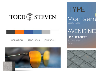 Todd Stevens Branding Design affinity designer art direction branding design design drew roze modern style guide stylescape