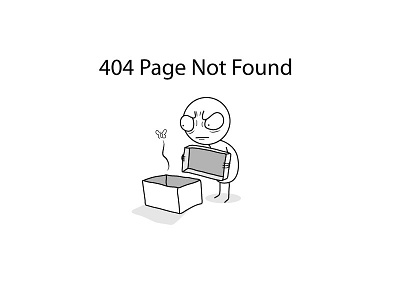 404 V3 404 error funny monochrome stick