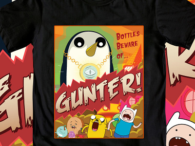 Adventure Time T-shirt submission adventure contest t shirt time