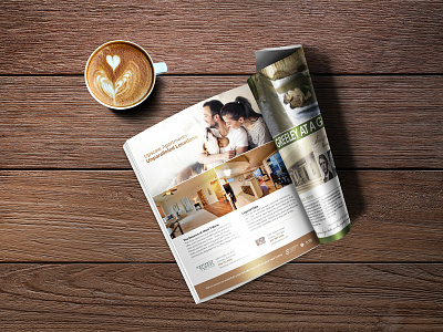 The Reserve Apartment Magazine Ad apartment magazine ad apartment marketing design full page ad magazine ad print ad