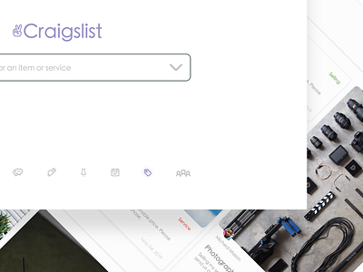Craigslist Simplified Design