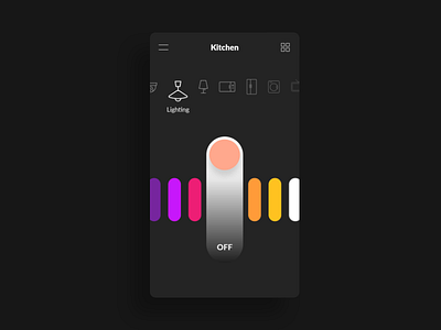 Daily UI #021 app dailyui dashboard home light monitoring smarthome ui