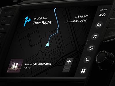 Daily UI #034 auto car interface dailyui route ui