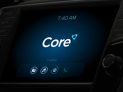 Daily UI #093 car car interface dailyui loading splash screen ui