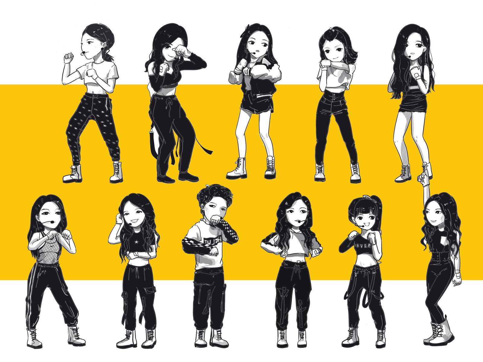Character Illustration By Liu On Dribbble Character Illustration By Liu On Dribbble