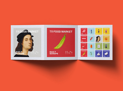 T11 FOOD MARKET|日常艺术家 design flat logo typography web