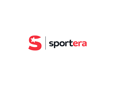 Logo Sportera active black comet dark grey equipment logo online shop red s sport star