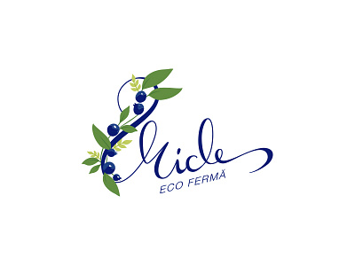 Micle - Organic Blueberry Farm Logo