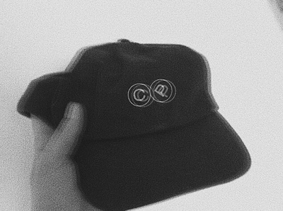 CP Cap cap fashion motion typogaphy