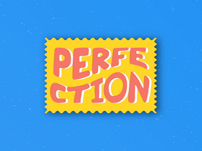 Perfection - Youth Camp Logo church colorful design perfection summer camp wave text effect youth