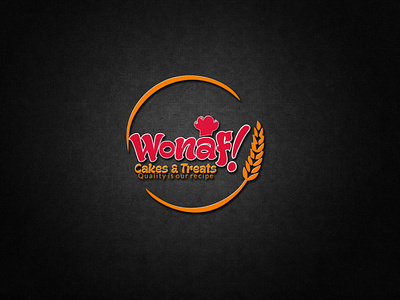 Logo Design for WONAF Cakes and Treats