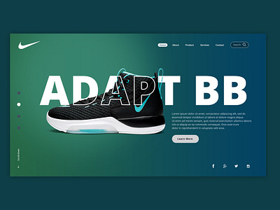 ADAPT BB art design illustration illustrator minimal ui ux web website