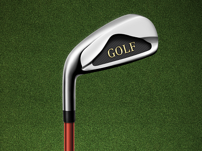 Golf club game gold golf grass ipad metal photoshop red retina stick twang