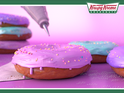 Krispy Kreme Campaign Concept (First product rendering!)