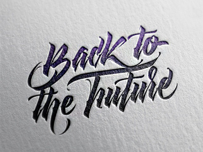 Back to the future by Alexander Shimanov on Dribbble