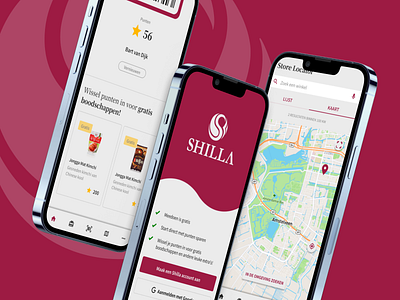 Shilla — Korean/Japanese Supermarket App app app design branding concept concept design japanese korean logo supermarket ui ux