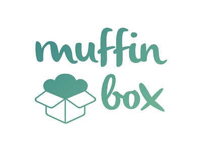 Muffinbox australia identity design logo