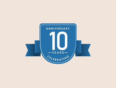 ANNIVERSARY 10 10 anniversary branding design gradient green happiness happy illustration logo newyear ten ux vector