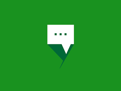 Icon practice for Yaan chat icon green icon y