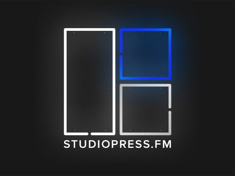 StudioPress FM genesis framework podcast sign neon