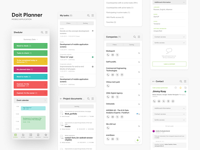 Do it Planner app application design do it do it yourself interaction interface mobile mobile app planner planners planning shedule time timing ui ux