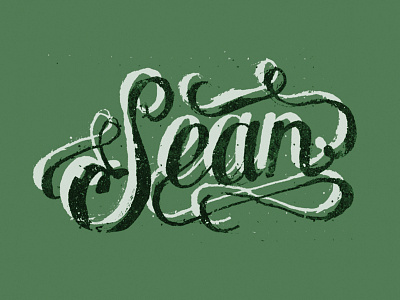 Seán lettering seán typography