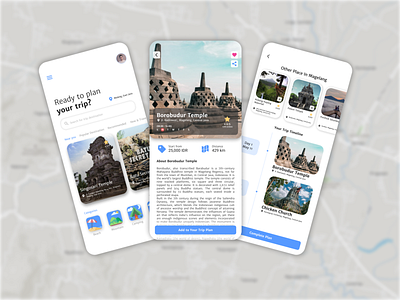 Travel Planner App app car holiday location maps mobile app mobile app design travel travel planner vacation
