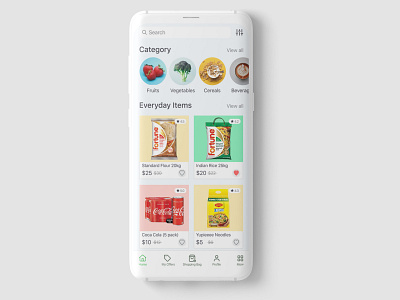 Grocery App | UI/UX Design Concept