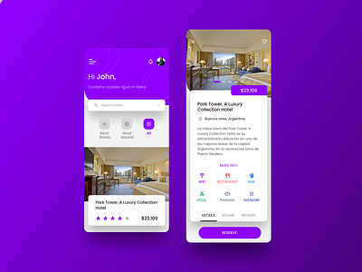 Simple Hotel App