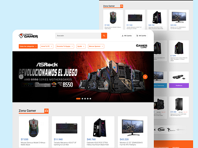 CompraGamer Home-Page Redesign