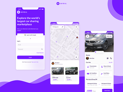 CAR-RENTAL App Concept