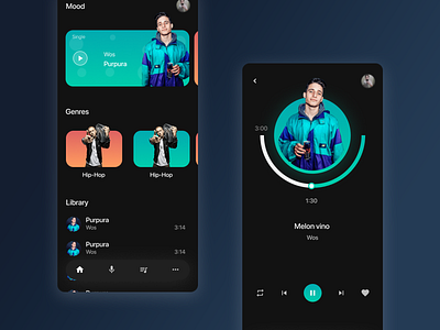 Music app Concept v2