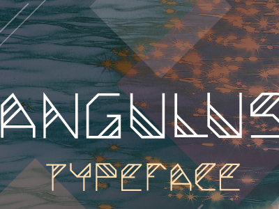 Angulus Typeface font typeface