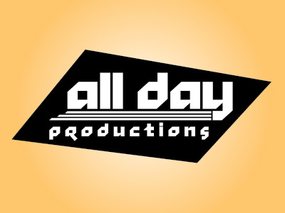 All Day Logo Concept 2 brand design logo production