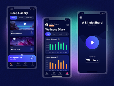 Meditation App Design