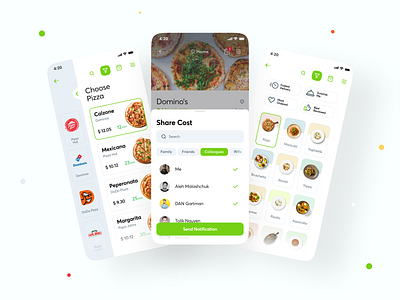 Food Delivery service - Mobile App app design delivery app design food and drink food app order food ordering productdesign ui ux