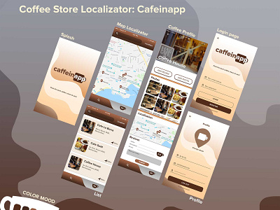 Cafeinapp apps apps design learninguidesign localization mobile ui design ui designs