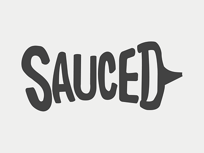 SAUCED brand identity branding design concept design design logo logotype sw vector © sasha wates