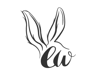 Ears & Whiskers brand ears logo rabbit