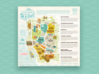 Illustration map / Branding