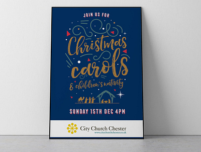 Christmas Poster christmas illustration poster poster art