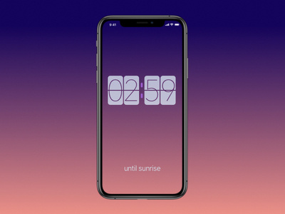 Dailyui 14 Timer 1 daily ui 014 gradient timer